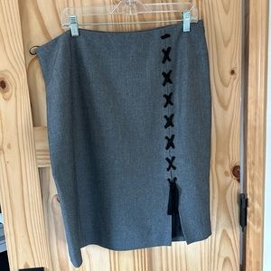 Nine West gray skirt size 14
